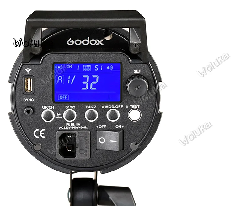 Godox800DII портрет лампа для фотосъемки высокое Скорость фотографии liangying комната образования флексографские принтеры вспышка для фотоаппарата лампа для съемок CD50 T03