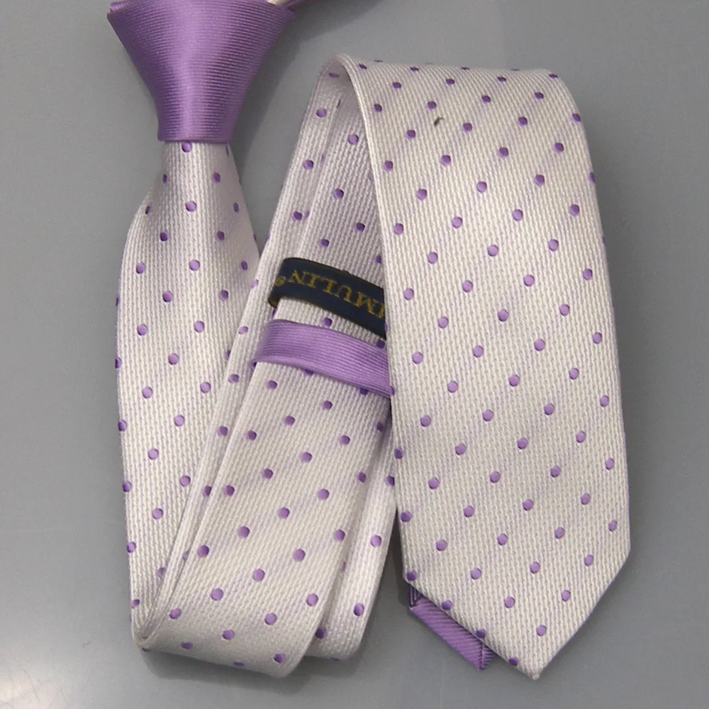 LAMMULIN мужские галстуки для костюма сплошной цвет Узел контрастный в горошек шейный платок из микрофибры обтягивающий галстук 6 см Gravats(10 цветов на выбор
