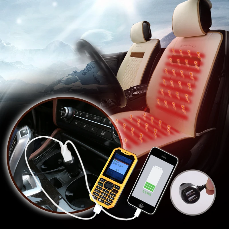 Heating Pad With Double Helix Heating Wire Fire Retardant Brushed