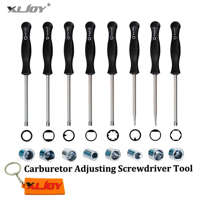 Itian Carburetor Adjustment Screwdriver Adjust Tools Set Of 6 Contain 21-Teet...