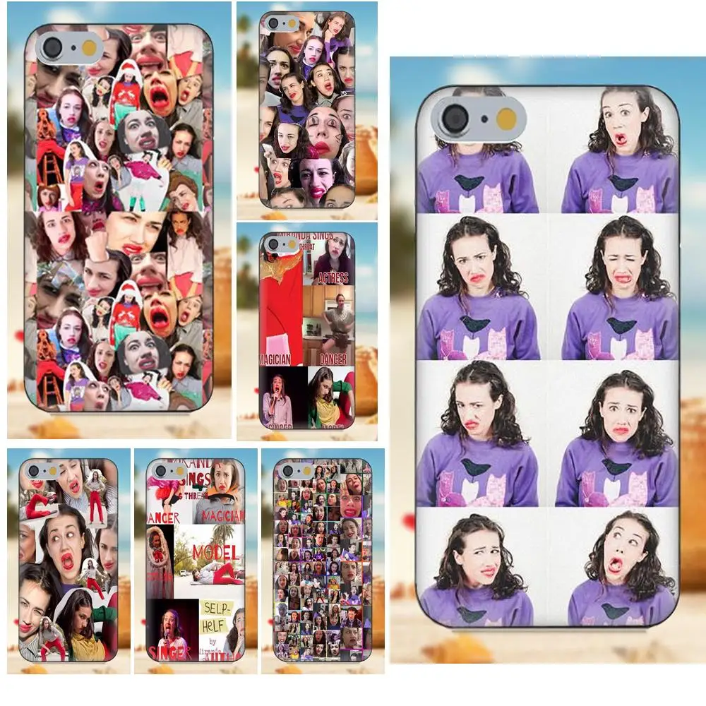 

For Galaxy Alpha Core Note 2 3 4 S2 A10 A20 A20E A30 A40 A50 A60 A70 M10 M20 M30 Soft Retail New Fashion Miranda Sings Collage