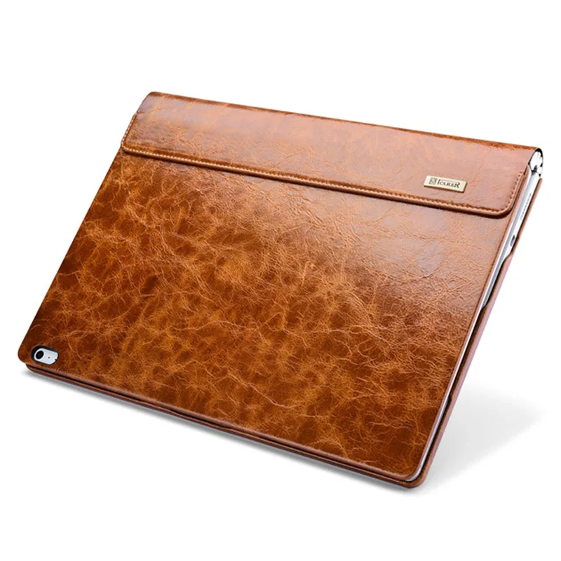 For Microsoft Surface Book Case Sleeve Oil Wax Vintage Genuine Leather Carrying 13.5 inch Pouch Bag Wallet Covers | Компьютеры и офис