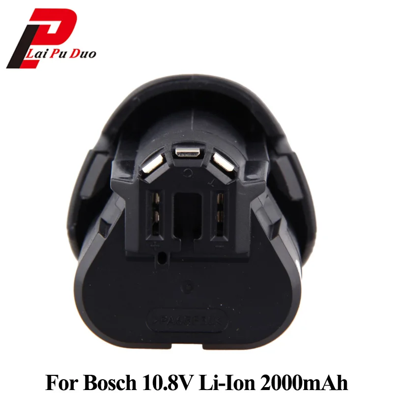 

Li-Ion Replacement power tool battery 10.8v 2.0Ah For Bosch: 2607336014,D-70745,GSR10.8V-Li,PS20-2,GWI10.8V-Li,PS40-2