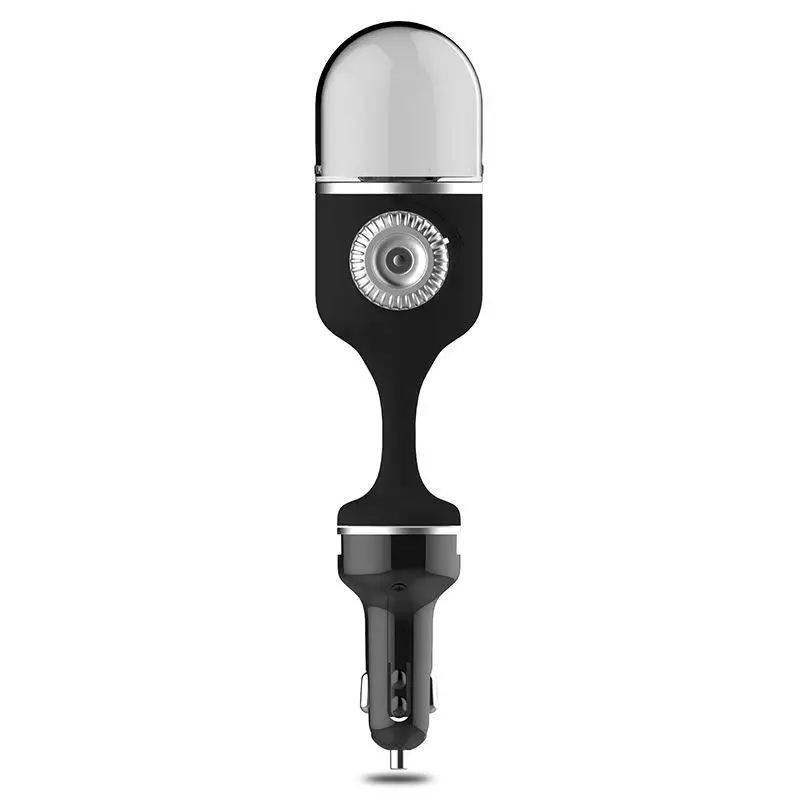 ABS/PP/PC мини автомобильный ароматерапия увлажнитель творческий USB зарядка миниатюрный очиститель автомобильное зарядное устройство Автомобильный увлажнитель воздуха Освежитель - Название цвета: Черный