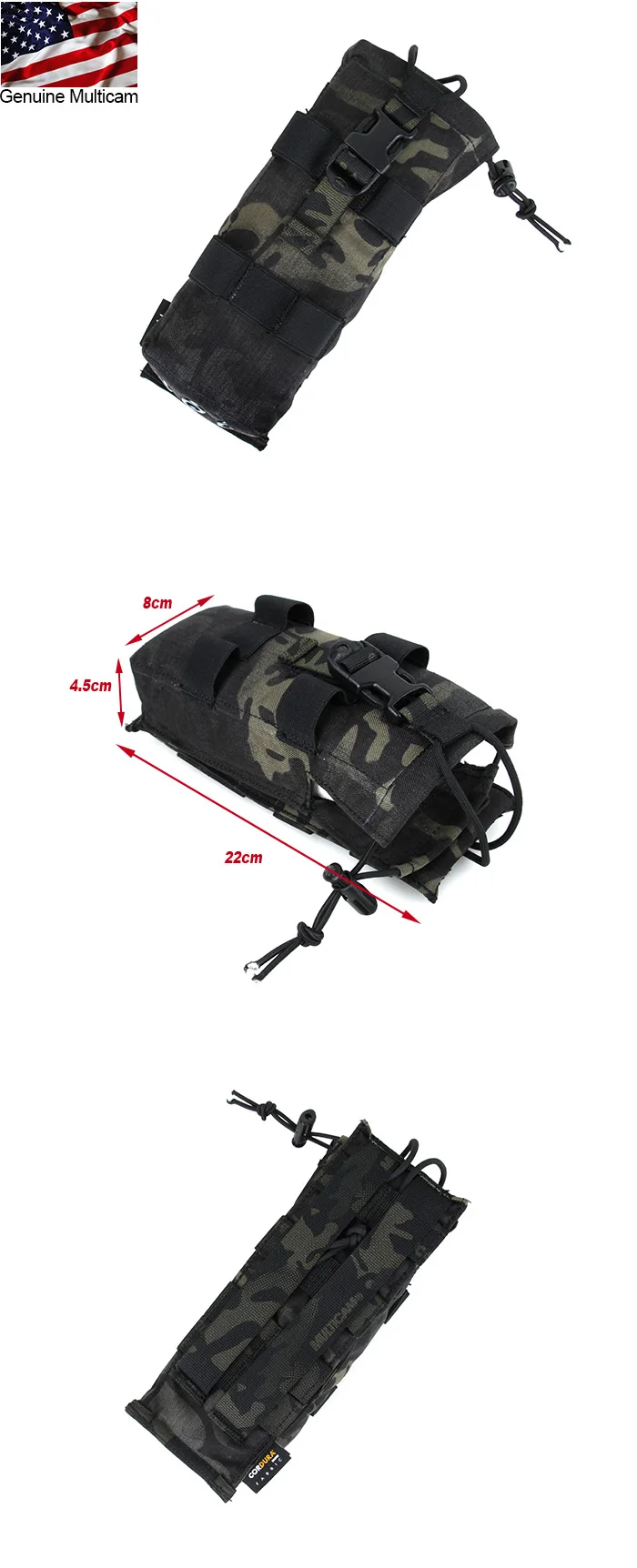 Открытый страйкбол Тактический TMC Мультикам наклона PRC-152 MBTR чехол для рации molle тактический жилет сумка