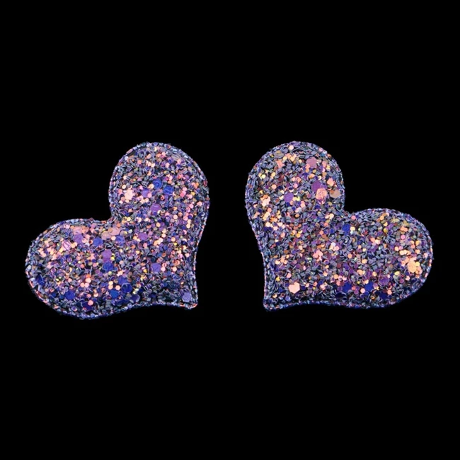 Sequins Hair Accessories Kids Magic Hair Sticker Crown Heart Girls Headwear Patches Children Hairwear Paste Style Cute - Цвет: S009