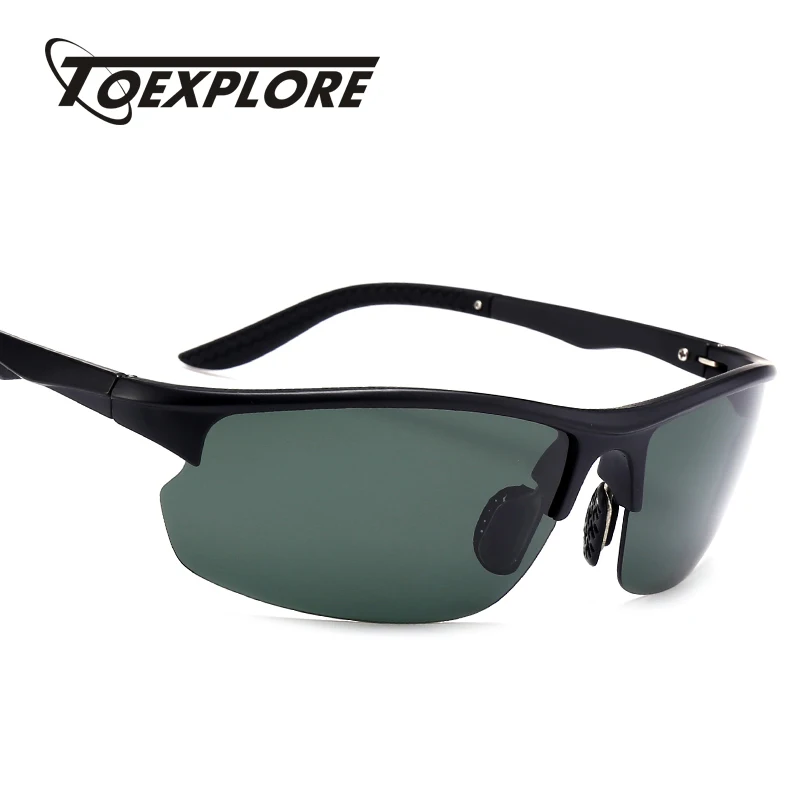 TOEXPLORE Polarized Men Anti Glare Sunglasses Sports Eyewear Driving