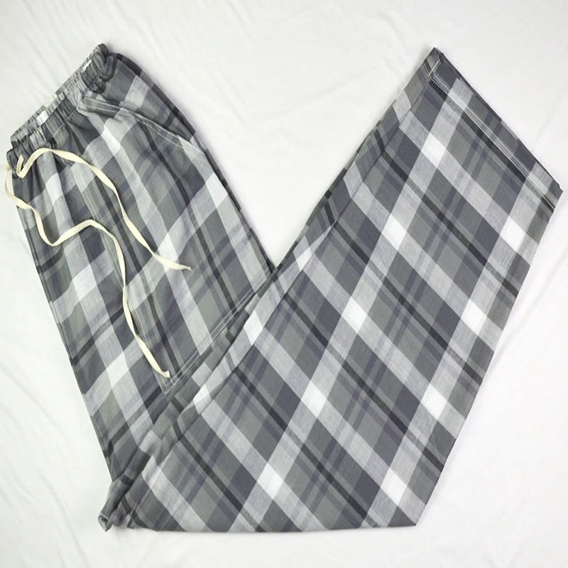 Super Soft Comfortable 100% Cotton Plaid Spring Summer Women's Sleep bottoms,Pajamas Bottoms,Sleepwear Pants,Women pyjamas Pants001