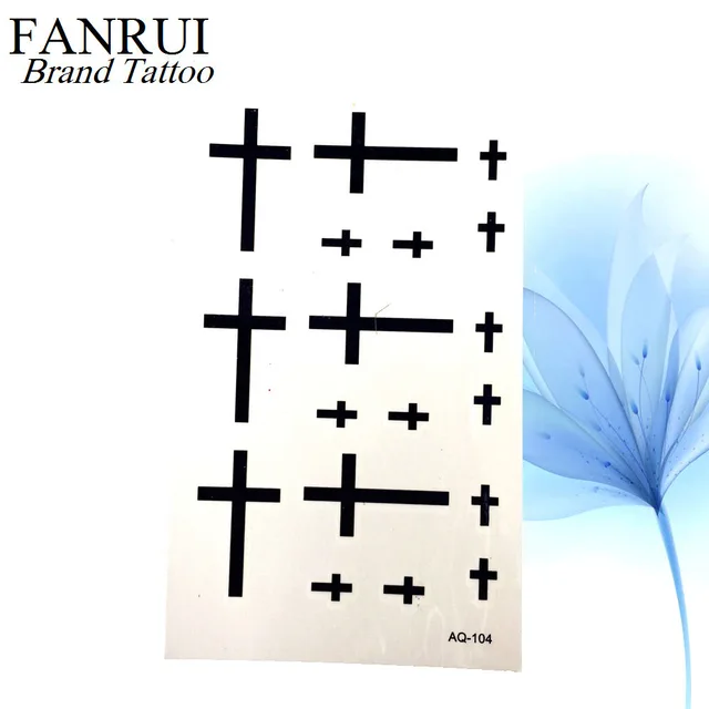 Водонепроницаемый черный Бесконечность татуировка перо птицы Для женщин