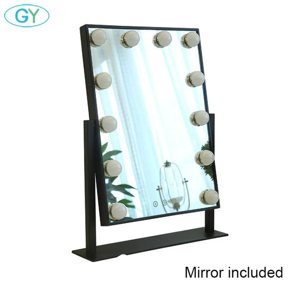 Mirror included Touch dimmable vanity mirror lighthollywood makeup table lampled tocadores para maq