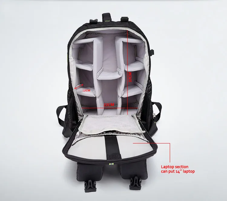 Professional waterproof camera backpack bag FE35-3