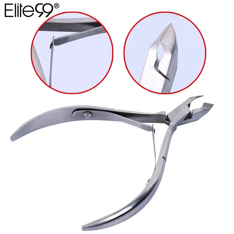 

Elite99 Professinal Manicure Tools Cuticle Scissor Stainless Steel Cutter Toe Finger Nail Dead Skin Trim Clippers Nail Tools