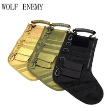 Рождественские носки Тип тактические Mollle сумка для хранения страйкбол столешница для охоты качественная сумка для оборудования Охотничьи аксессуары Сумка EDC сумка