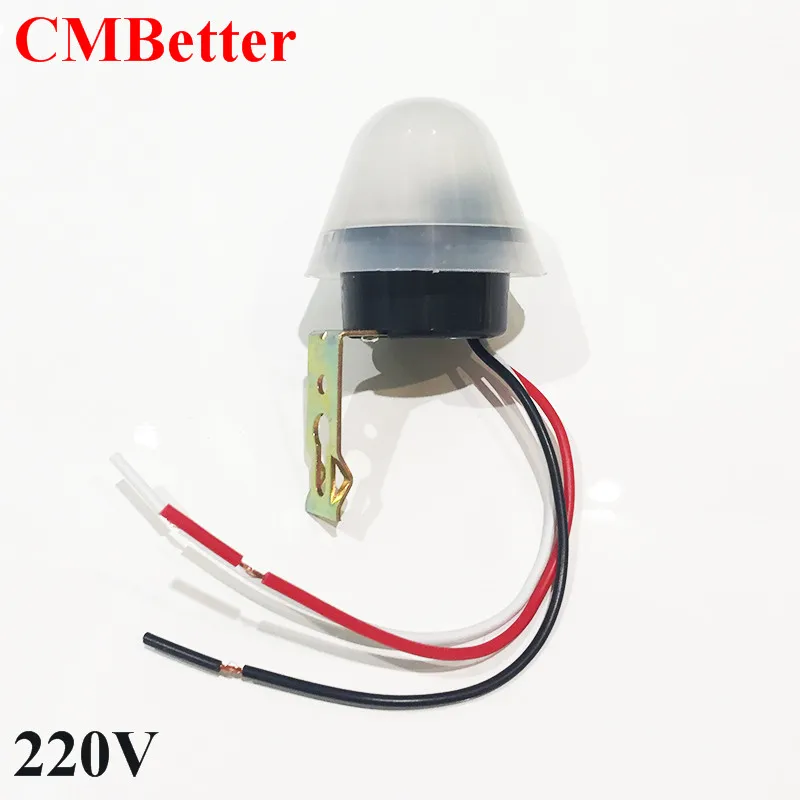 CMBetter Automatic Light Sensor Photo Control Switch Mayitr Relay Photoswitch 220v for Outdoor Street Llighting Lamp LED Lights (16)