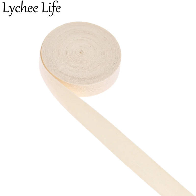 Lychee Life пустая хлопковая лента DIY швейная этикетка для одежды сырье Ткань DIY Заводская домашняя Новинка