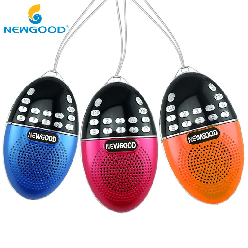Мини Портативный fm-радио Карманный MP3-плеер перезаряжаемый TF карта цифровой fm-радио портативный MP3 динамик Fm приемники громкий динамик s