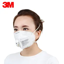 3M оригинальные 9002V защитные маски, монолитная посылка, анти-Дымчатая повязка KN90, пыленепроницаемые маски PM2.5, защитная маска