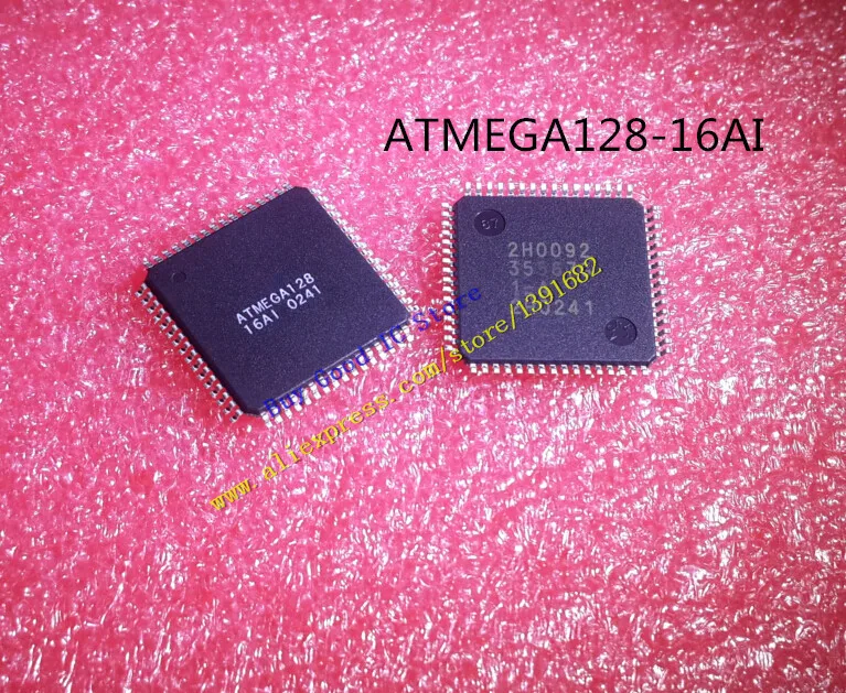 ATMEGA128-16AI ATMEGA128 16AI QFP-64 4 шт./лот Бесплатная доставка | Электроника