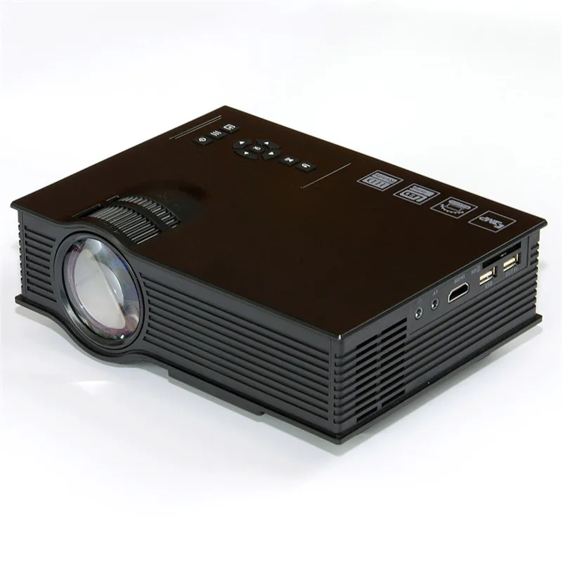 HIPERDEAL UC40+ HD 1080P домашний мини-проектор светодиодный проектор 800 люмен мини-проектор с дистанционным управлением ручной пульт дистанционного управления Apr19