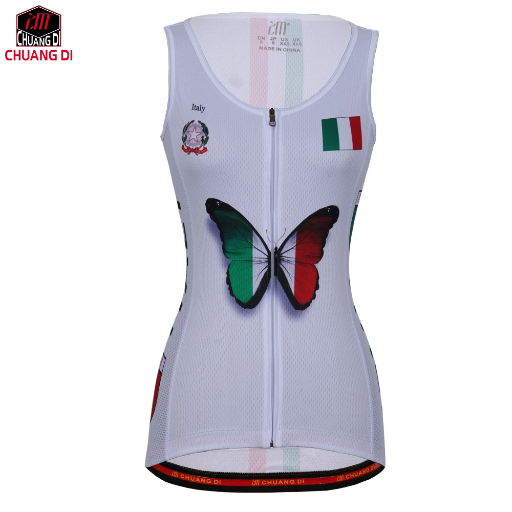 

Italy Bicycle Vests National Flag Night Cycling Coat MTB Mountain Road Bike Breathable Sleeveless Jacket Men Women Waterproof