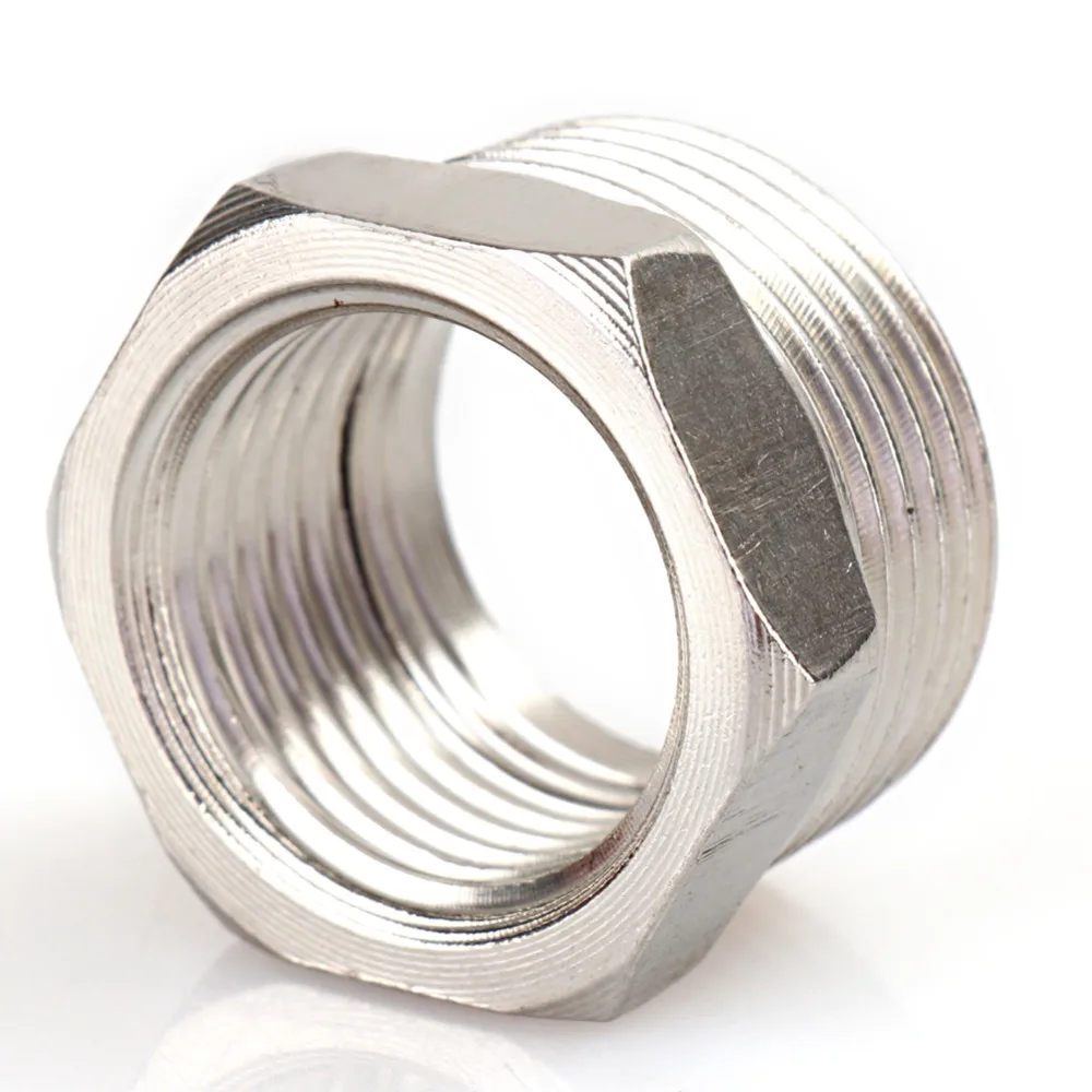 1 шт. Новый 3/4 &quotМужской x 1/2&quot Женский нитевой редуктор втулка трубы фитинг SS 304