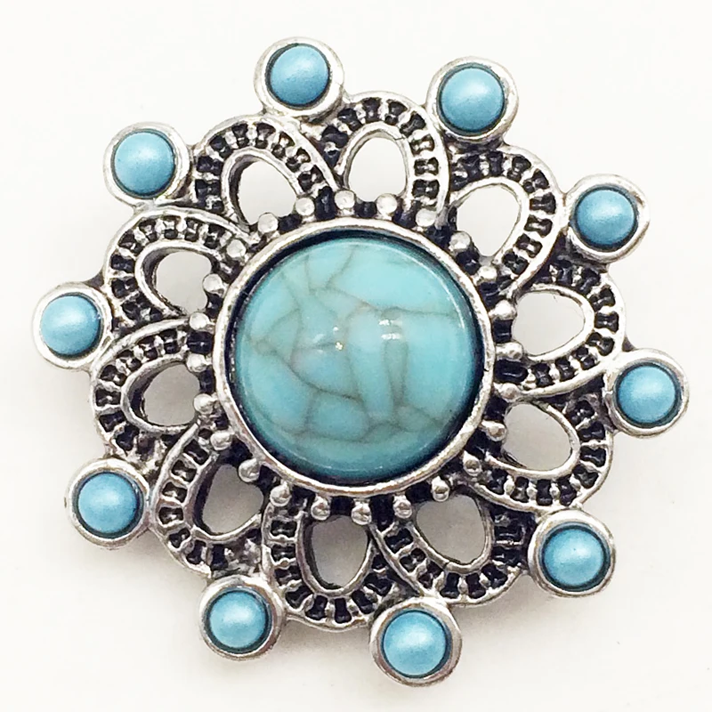 MN3285 Retro Metal Snap button jewelry 2017 NEW | Украшения и аксессуары