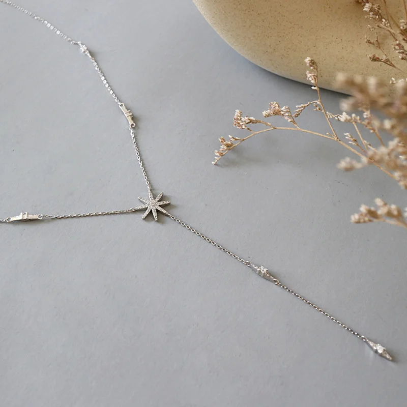 Настоящее 925 пробы, серебряное ожерелье с подвеской в виде цветка от солнца для женщин, циркониевая цепочка, модное ювелирное изделие, модный подарок для влюбленных