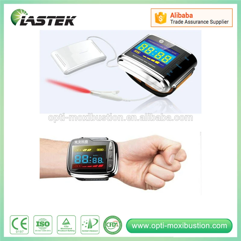 home use lllt pain management laser glucose monitor wrist