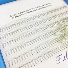 Hbzgtlad большая емкость ручной работы объем ресниц Lash 0.07 мм 3D объем Вентиляторы полу постоянный индивидуальный ресниц