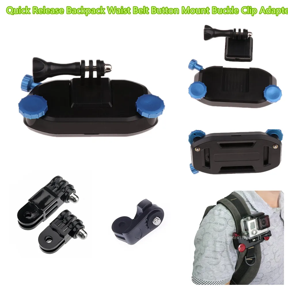 

limitX QuickClip Backpack Clip Mount for Garmin Virb 360 Ultra 30 Kodak PIXPRO 4KVR360 SP360 4K Olympus Tough TG-Tracker