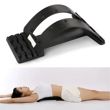 

Back Massage Stretcher Arch Spine Pain Relief Chiropractic Stretching Magic Lumbar Support Waist Neck Relax Mate Device All-ship