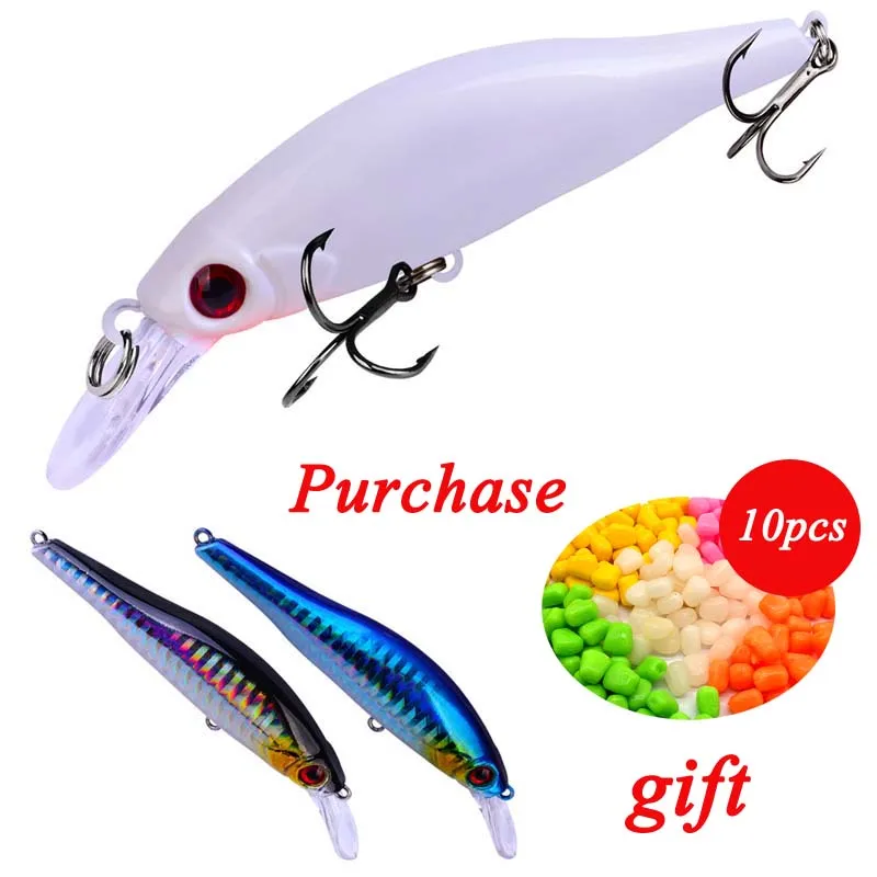 

9.8cm 11.5g Hard Minnow Fishing Lure Topwater Floating Wobblers Crankbait Bass Artificial Baits Pike Carp Lures Peche 30