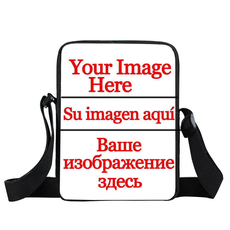 Аниме фильм Грут/поргс/Цезарь сумки через плечо для мужчин женщин сумки мальчиков девочек школьные сумки лучший подарок маленькие дети книжная сумка - Цвет: Customized