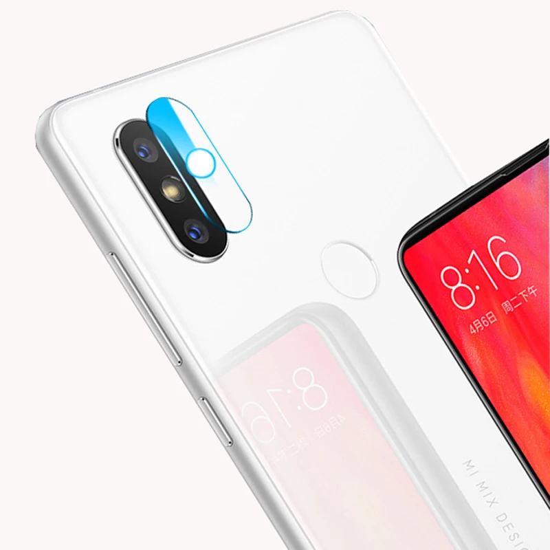 2 упаковки прозрачная защитная пленка для объектива камеры HD Xiaomi MIX3 Mi8 Mi5 6X 5X MIX2 MIX2s