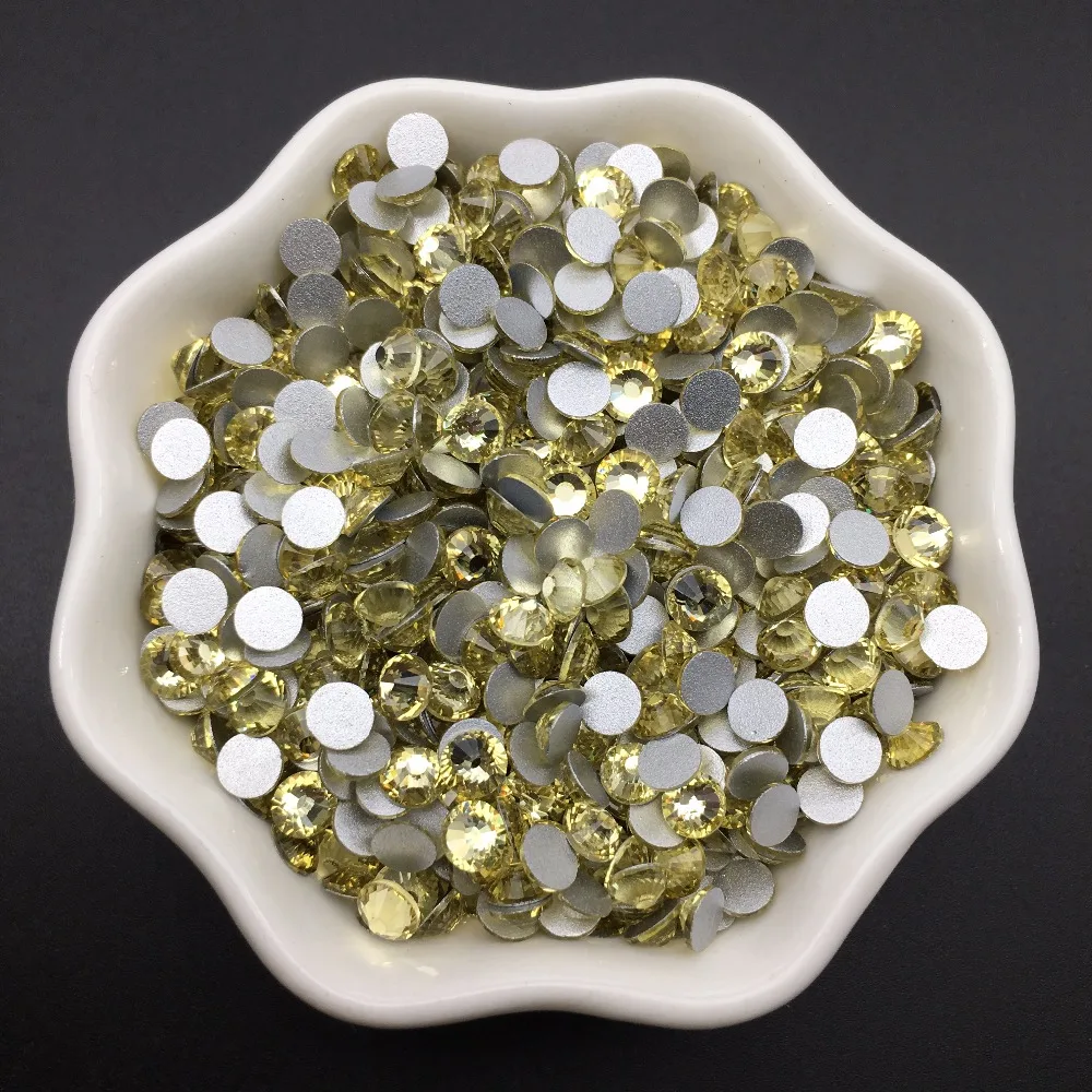 Good Quality Jonguil DIY Strass Crystal ss3-ss34 Non HotFix Nail Art Flatback Rhinestones for Clothes Decorations | Дом и сад