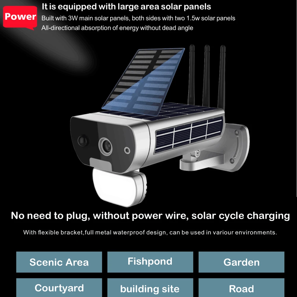 Flash Deal CTVMAN 1080P Solar Security Camera Solar WIFI Camera Exterior Wireless Solars Cameras IP 2MP CCTV Home Security P2P 3 Flash Deal CTVMAN 1080P Solar Security Camera Solar WIFI Camera Exterior Wireless Solars Cameras IP 2MP CCTV Home Security P2P 3