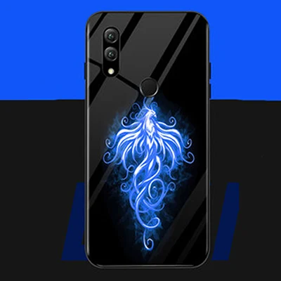 Note 10 Светящийся чехол из закаленного стекла для huawei Honor Note 10, модный зеркальный чехол для Honor Note10, телефонные чехлы для RVL-AL09 - Цвет: Note 10