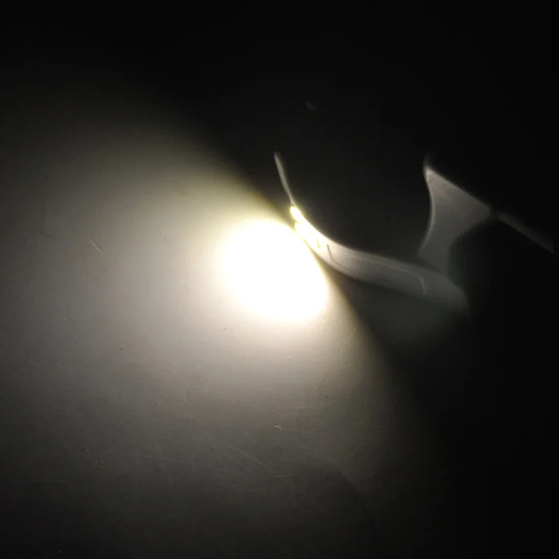 BORUiT 10 шт. светодиодный светильник для шкафа Универсальный шкаф внутренние петли свет кухня спальня беспроводной шкаф освещение для гардероба ночник - Цвет: Warm White