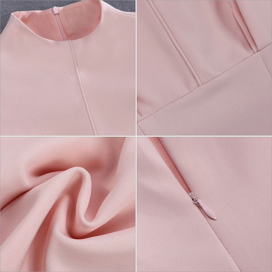 ADYCE 2018 Sexy Women Bodycon Summer Dresses Pink O-Neck Batwing Sleeve Knee Length Luxury Celebrity Runway Dress Club Vestidos ADYCE 2018 Sexy Women Bodycon Summer Dresses Pink O-Neck Batwing Sleeve Knee Length Luxury Celebrity Runway Dress Club Vestidos