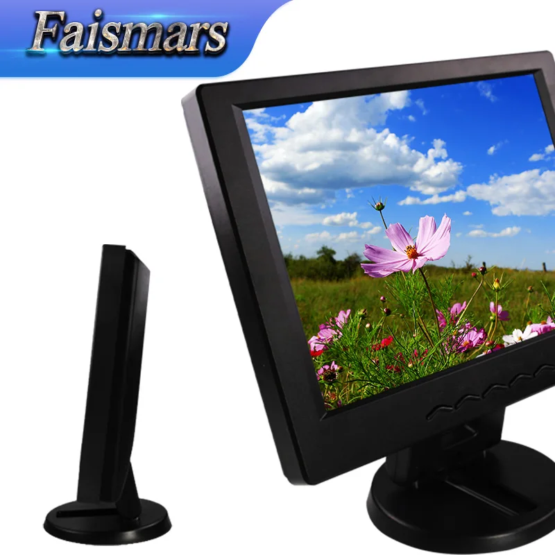 10 дюймов VGA 800*600 разрешение 4:3 TFT компьютерный монитор с интерфейсом HDMI Красивая
