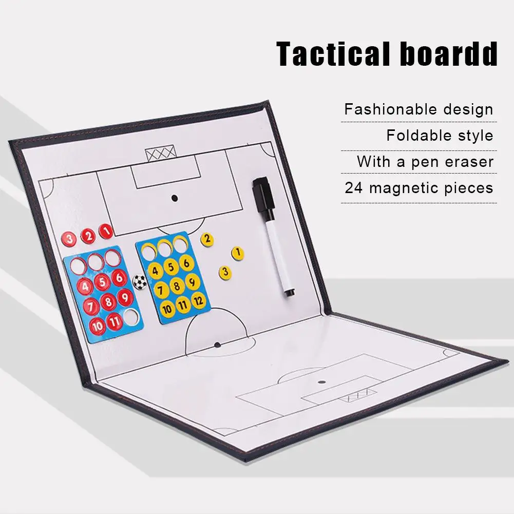 Алюминиевая тактическая Магнитная пластина для футбольного тренера Магнитная футбольная Судейская доска футбольный тренировочный инвентарь аксессуары