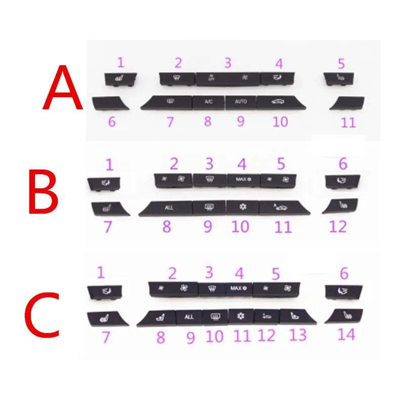 Автомобильный переключатель кондиционера 520 525 530 GT535 730 740 bmw5 серия кнопочный переключатель кондиционера Кнопка громкости воздуха