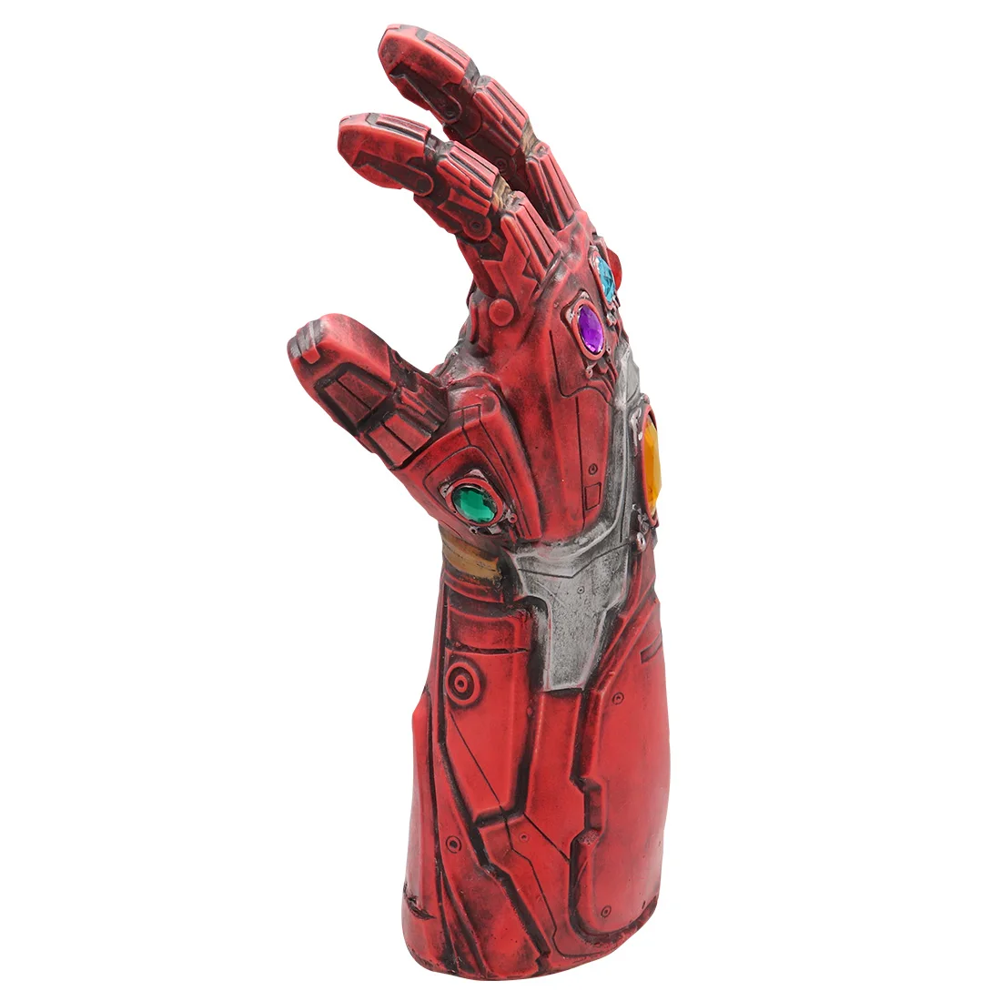 Железный человек Tony Stark Infinity Gauntlet светодиодный светильник супергерой Бесконечность камень косплей перчатки Гибкие пальцы