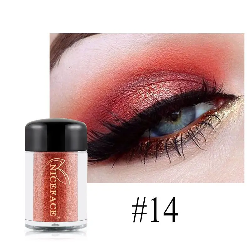 

Sexy Eye Makeup Beauty Shimmer Glitter Eyeshadow Lips Diamond Loose Pigment Powder Cosmetics 12 Colors