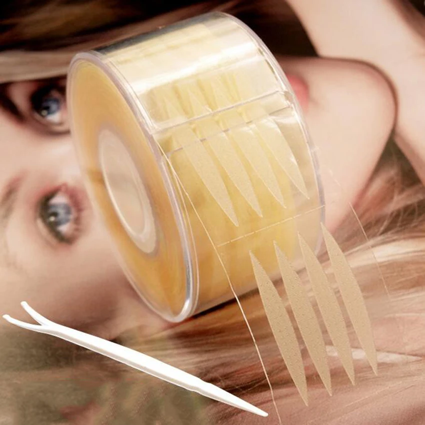 

600pcs=300 Pair Invisible Eyelid Sticker Lace Eye Lift Strips Double Eyelid Tape Adhesive Stickers Makeup Tool 4 Styles