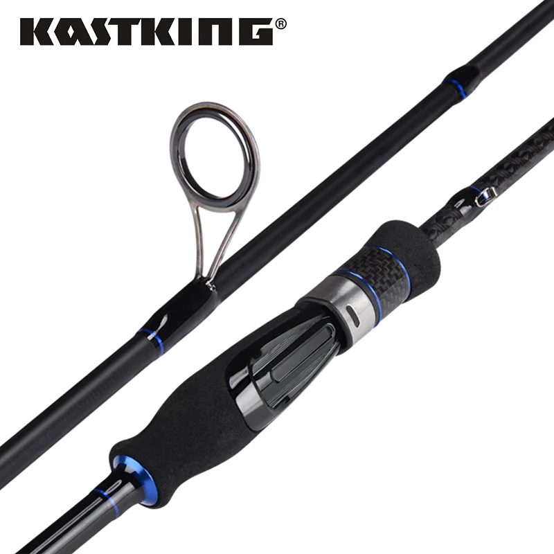 

KastKing Cadet Ultralight Carbon Spinning Casting Fishing Rod with 2 Rod Tips 1.98m 2.10m Baitcasting Rod