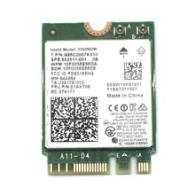 Двухдиапазонный беспроводной мини Wlan для Intel 3168 AC 3168NGW NGFF M.2 802.11ac Wifi Bluetooth 4,2 карта 2,4G 5 ГГц сетевой Wi-Fi адаптер