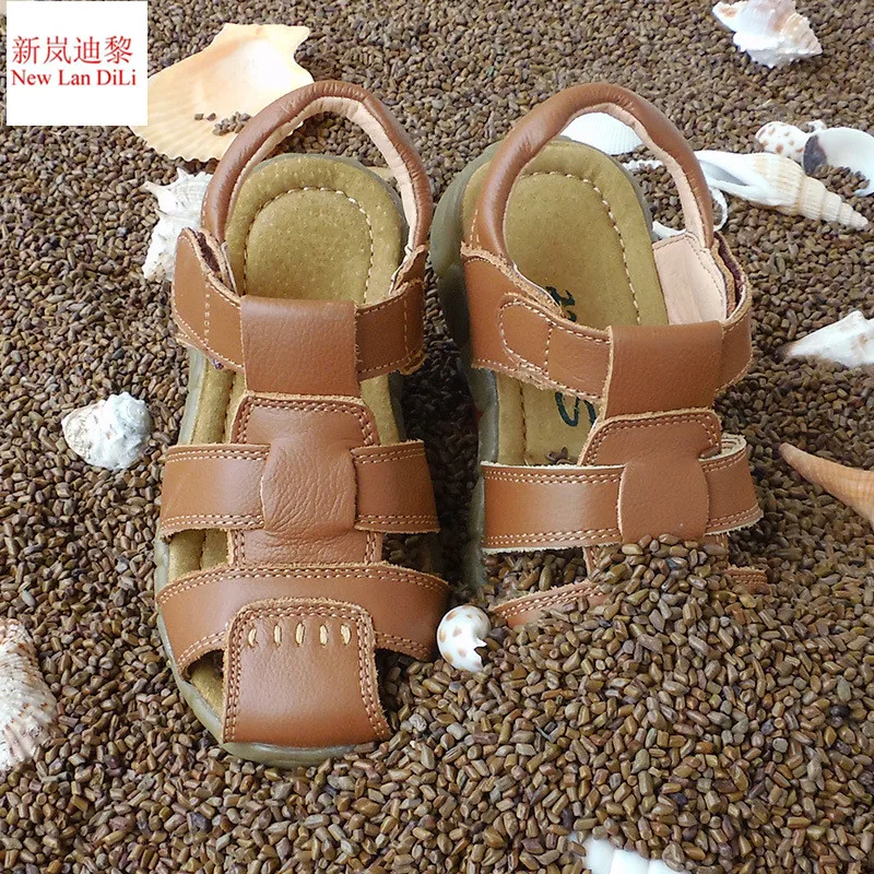 Hot Sale rubber closed toe Boys sandals Arch Support children's summer