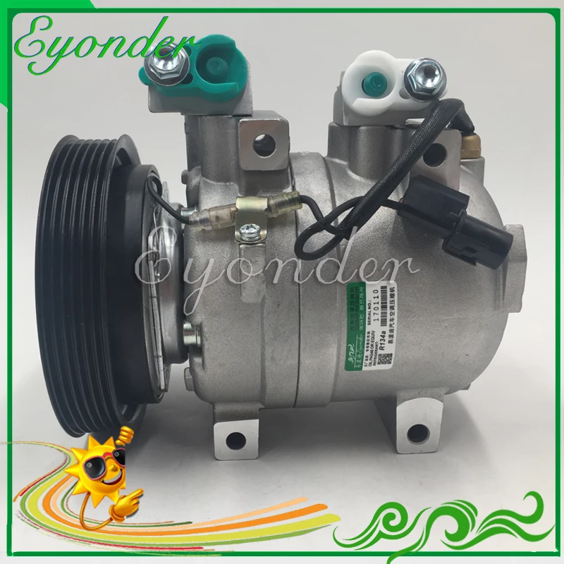 Компрессор кондиционера для охлаждающий насос SSANGYONG KYRON ACTYON I QJ 2 0 7 6641300115 6652300311