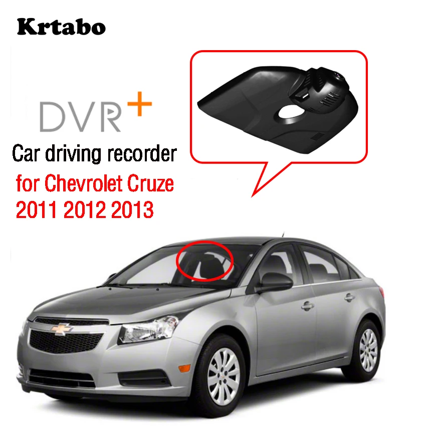 

Car Wifi Mini DVR Driving Video Recorder Dash Cam For Chevrolet Cruze 2011 2012 2013 Novatek 96658 HD CCD